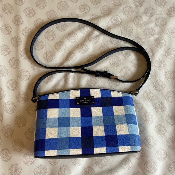 Kate spade original plaid bag - Picture 2 of 4